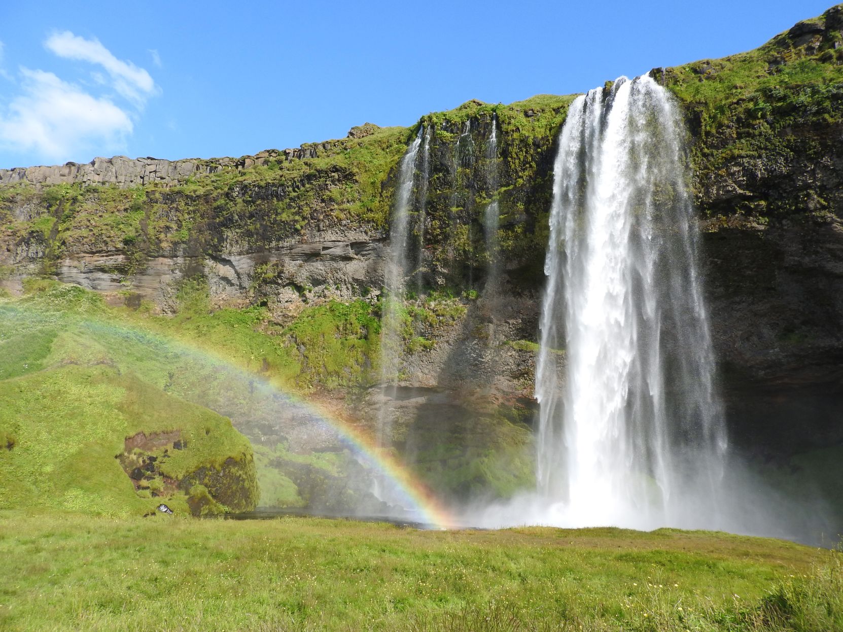 Seljalandsfoss waterfall in Iceland